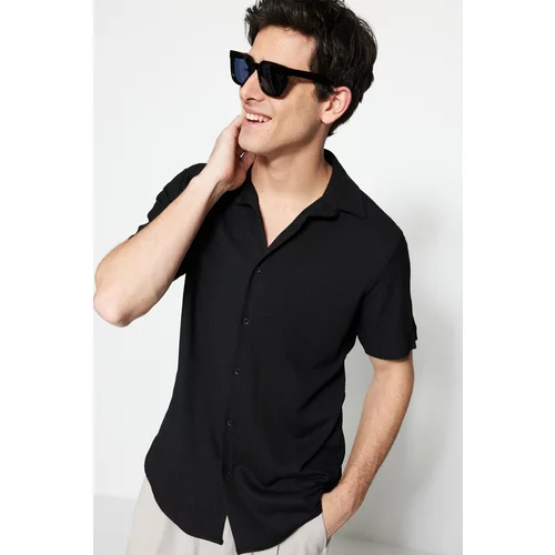 Trendyol Shirt - Black - Regular fit
