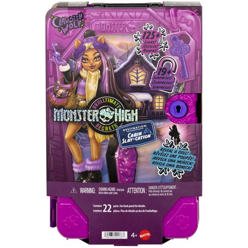 Mattel Monster High Skrivnosti groznih prijateljev - Zaveti&amp;scaron;če groze - Clawdeen Wolf - Slike