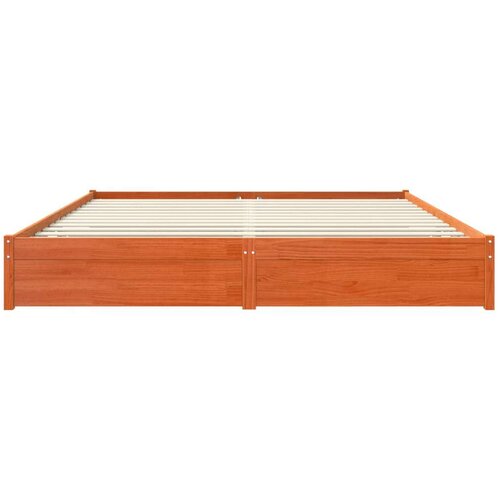  Okvir za krevet Vosak smeđa 200 x 200 cm Slike