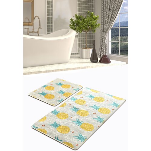 Hanah home set 2 prostirke za kupatilo Šareni Cene