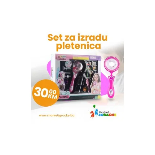  Set za izradu pletenica