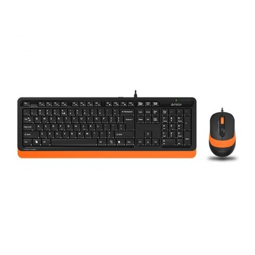 A4Tech F1010 FSTYLER USB US narandžasta tastatura + USB narandžasti miš Cene