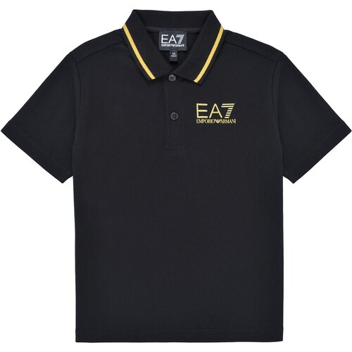 Ea7 Emporio Armani Polo majice kratki rokavi POLO 8NBF51 Črna Slike