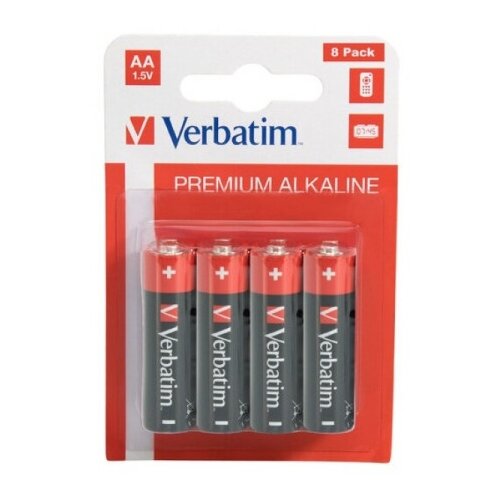 Verbatim alkalne baterije aa-lr6 (lr06) 49503-blister od 8 baterija ( AAVLR68/Z ) Cene