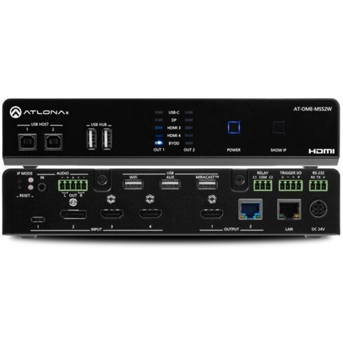 ATLONA matrix switcher 5x2 AT-OME-MS52W-EU Cene
