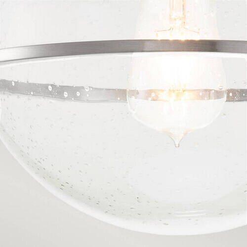 Elstead Lighting Quintiesse QN-SOMERSET-F-C-BN -Plafonsko svetlo SOMERSET 1xE27/60W/230V matni hrom Slike
