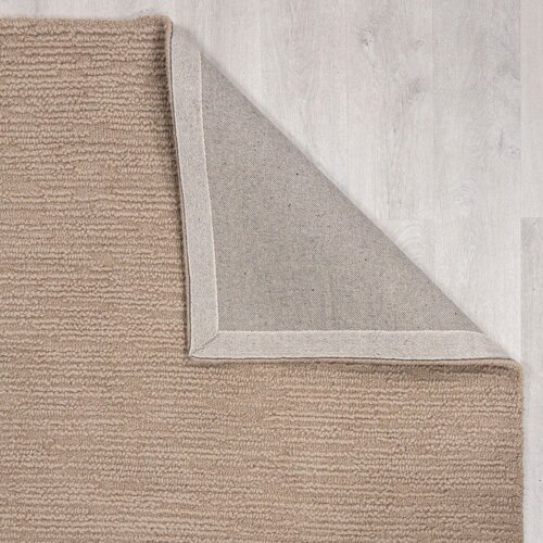 Flair Rugs Bež ročno tkana volnena preproga 120x170 cm Harris Boucle &amp;ndash; Slike