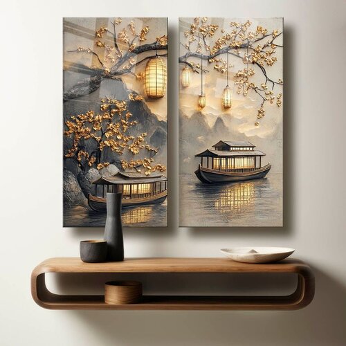 Wallity Set slika 2P3570Camtbl-006, 3 Dela Cene