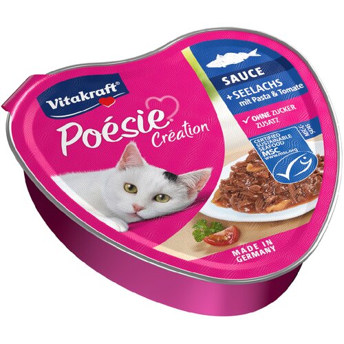 Vitakraft Poésie Création 15 x 85 g - Aljaška kolja s tjesteninom Cijene