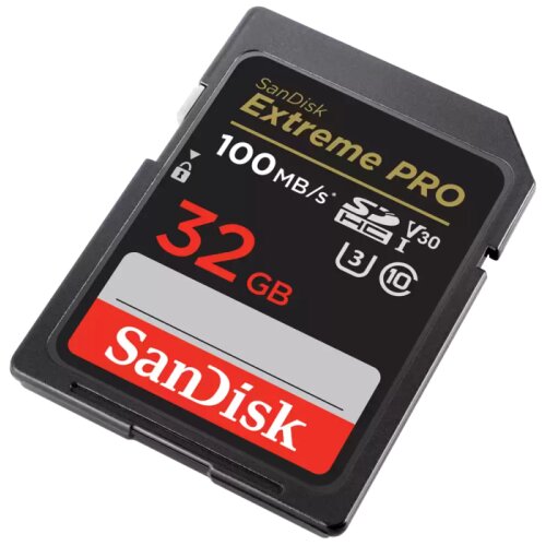 San Disk Extreme PRO 32GB SDHC+ 2 leti RescuePRO Deluxe do 100MB/s branje, 90MB/s zapisovanje UHS-I, Cene