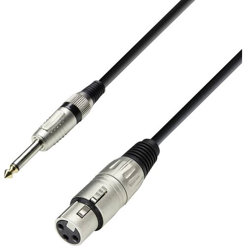 Adam Hall LR20 XLR priklučni konektor [1x ženski konektor XLR - 1x 6\,3 mm banana mo&scaron;ki konektor] 3.00 m črna, (20428182) Cene