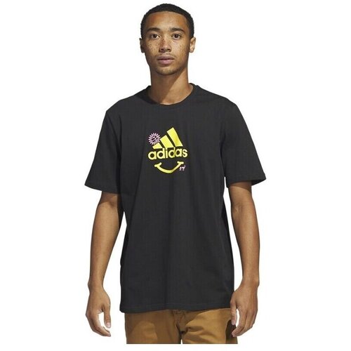 Adidas Majice s kratkimi rokavi Change Tee M Črna Slike