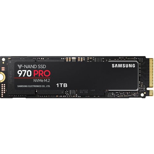 Samsung M.2 PCIe 3.0 x4 1TB 970 PRO V-NAND NVMe 3500/2700MB/s MZ-V7P1T0BW ssd Slike