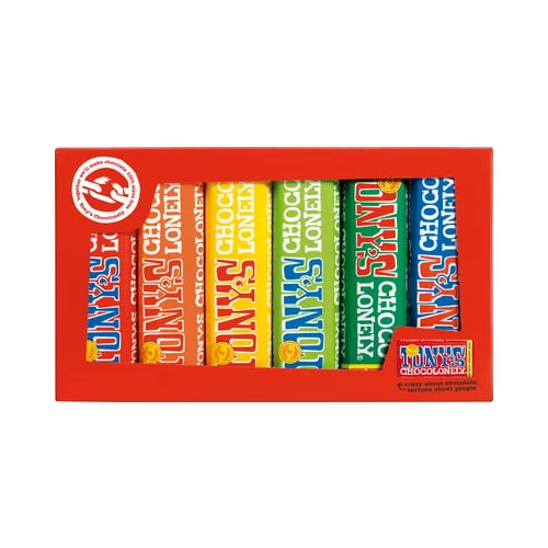 Tony's Chocolonely Rainbow Pack