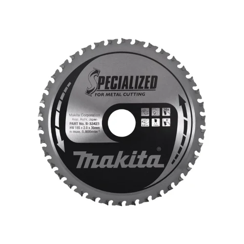 Makita list rezna ploča za metal za pilu SPECIALIZED 185x30mm 38Z B-33423