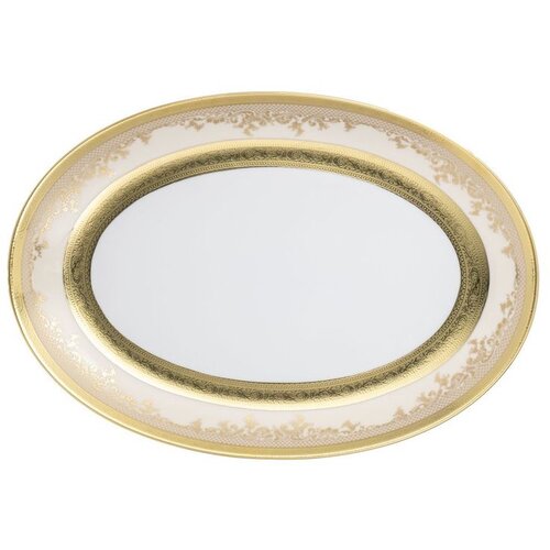 Zepter Royal Gold Cream Oval 35Cm Cene