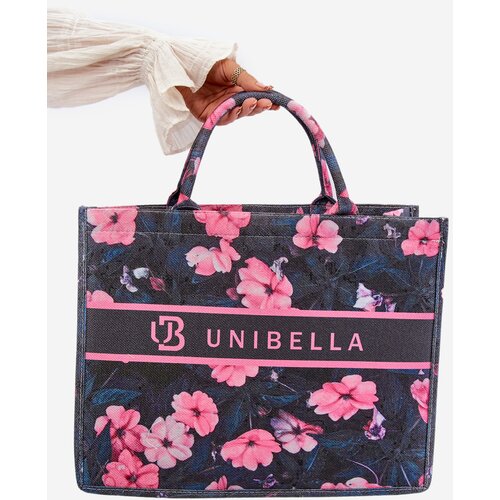Boto Large Bag with Flowers Black-Pink Mooch Cijene