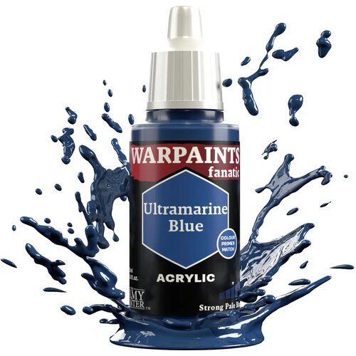 The Army Painter Warpaints Fanatic: Strong Pale Blues - Ultramarine Blue Cene