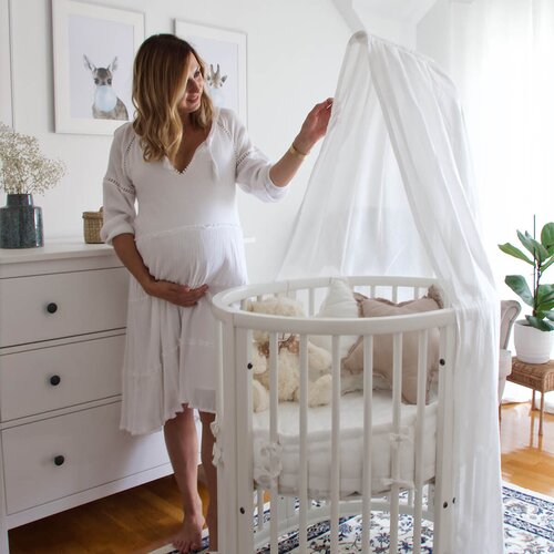 Stokke Krevetac sleepi mini V3 bele boјe Slike