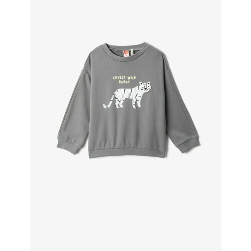 Koton Sweatshirt - Gray - Regular fit Slike