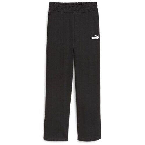 Puma Spodnji deli trenirke Ess+ Straight Črna Cene