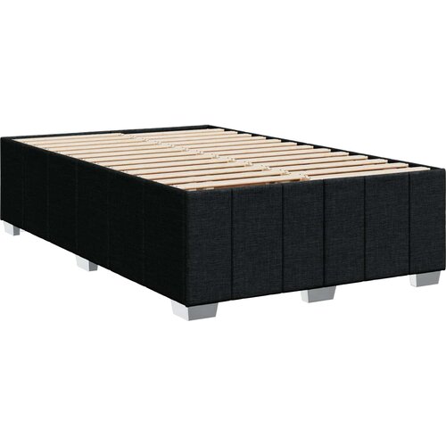  Boxspring krevet s madracem Crna 120 x 190 cm Tkanina Slike