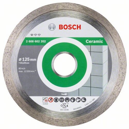 Bosch PLO&Auml;A REZNA DIJAMANTNA 125X22,2 KERAMIKA 2608602202 Cijene