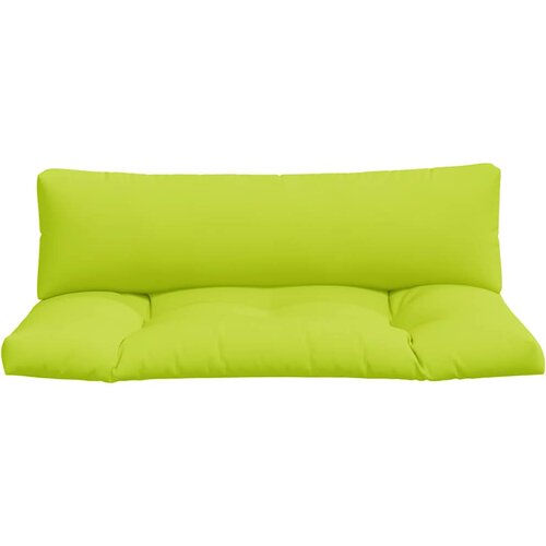  Jastuci za palete 2 kom jarkozeleni od tkanine Zelena Slike