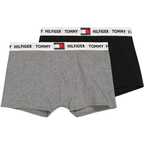 Tommy Hilfiger Underwear Gaće siva melange / crvena / crna / bijela Slike