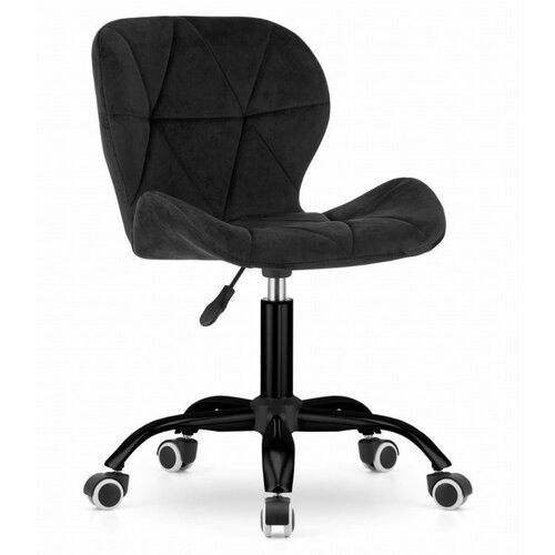 Modern Home Kancelarijska stolica Ferra sa točkićima Black Velvet Cene