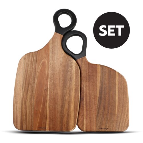 Grill King Kitchen 2-u-1 set kuhinjskih dasaka od drveta agacije Cijene