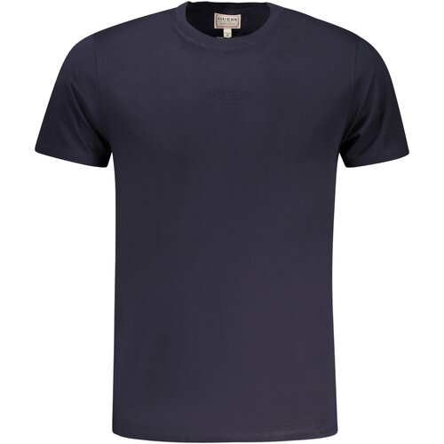 Guess Jeans SHORT SLEEVE T-SHIRT MEN BLUE Slike