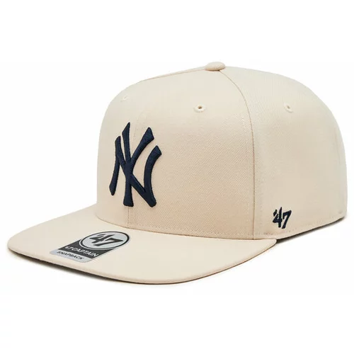 47 Brand Kapa s šiltom New York Yankees No Shot '47 CAPTAIN NSHOT17WBP Bež