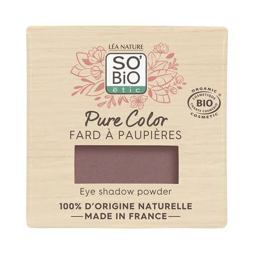 SO’BiO étic Pure Color senčilo - 07 Violet prune