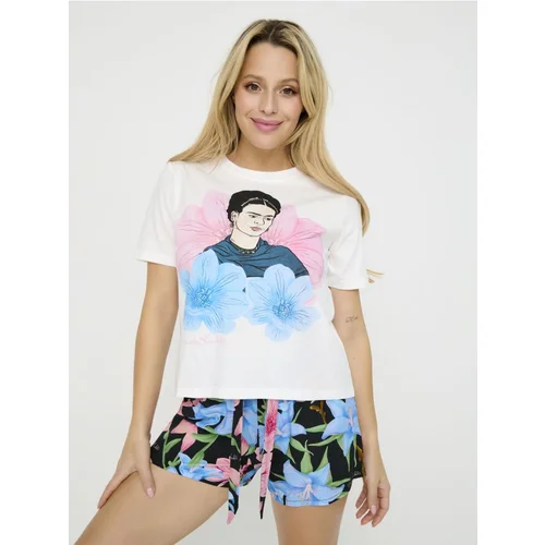 Sinsay Komplet dvodijelne pidžame Frida Kahlo Sinsay Komplet dvodijelne pidžame Frida Kahlo