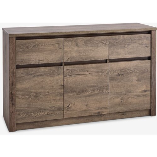 Torsten komoda, 130x79x43cm, braon Slike