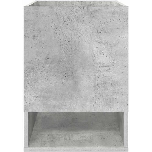  Konačna Stolić Betonski sivi 40 x 40 x 56 cm Konstruirano drvo Slike