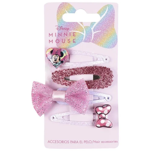 Minnie HAIR ACCESSORIES CLIPS 4 PIECES