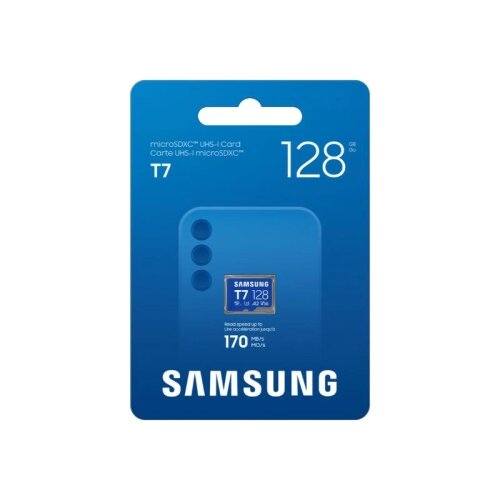 Samsung Memorijska kartica /Micro SD/128GB T7/Up to 170MBs Cene