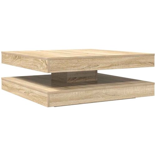 VidaXL Klubska mizica sonoma hrast 90x90x34,5 cm, (21824250) Slike