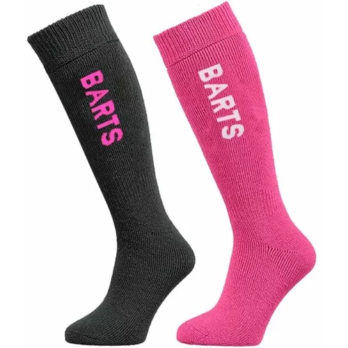 Barts BASIC SOCK 2 PACK KIDS 2 para dječjih skijaških čarapa, ružičasta, veličina