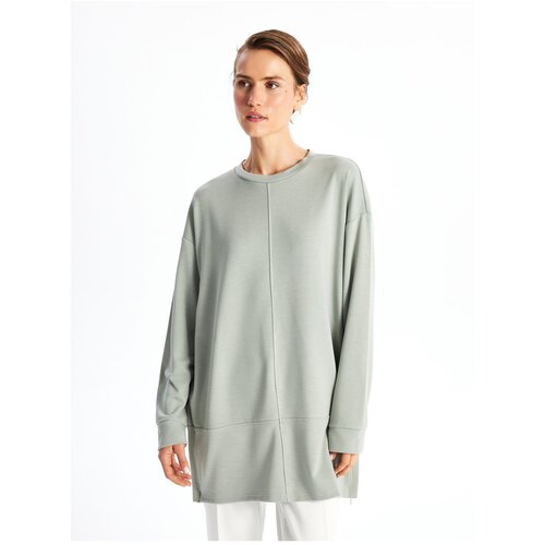 LC Waikiki Crew Neck Plain Long Sleeve Women's Tunic Slike