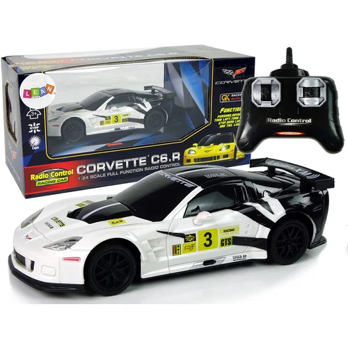  Auto na daljinsko upravljanje1:24 Corvette C6.R - bijeli