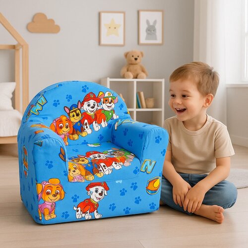  Dečija fotelja Paw Patrol – Plava fotelja za mališane od 1 do 5 godina Cene
