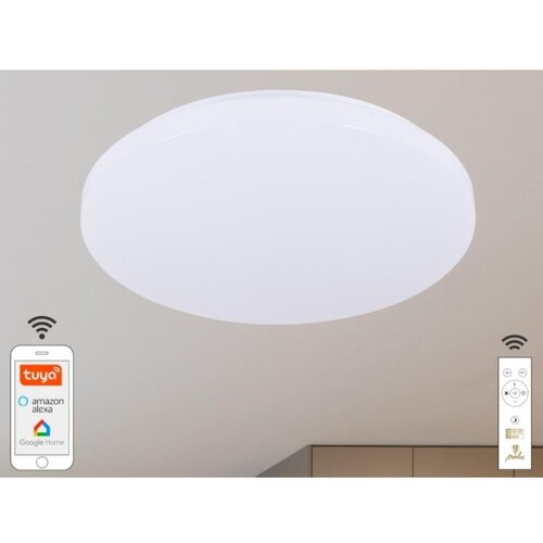  LED prigu&amp;scaron;iva plafonska svetiljka OPAL LED/48W/230V Wi-Fi Tuya + daljinski upravljač Slike
