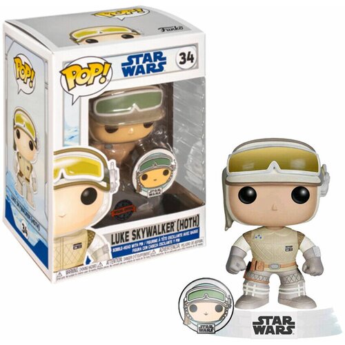 Funko POP! Star Wars - Luke Skywalker Hoth W/Pin Slike