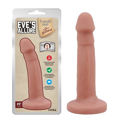  Dildo Eve&amp;#039;s Allure, 18.5cm, Boja kože Slike