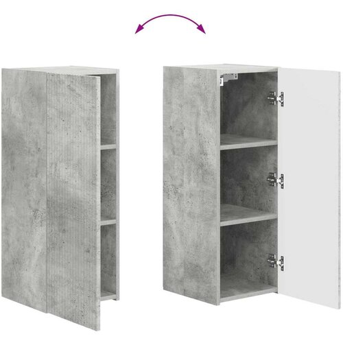 3 pcs Betonsko siva - - Siva - 53.31 - 98 x 31 x 29,5 cm - 2025-vidaXL-Uvoz_2 Slike