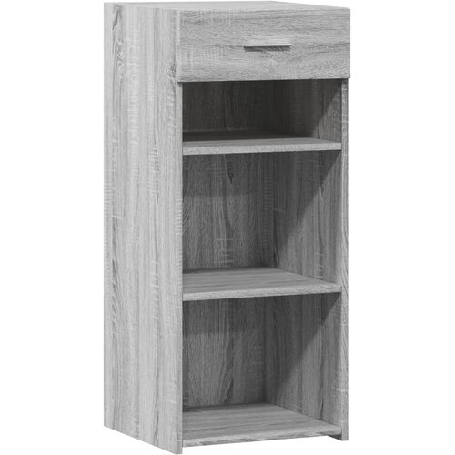 Maison Chic Komoda - Predalnik siva sonoma 40x42,5x93 cm inženirski les, (21717845) Slike