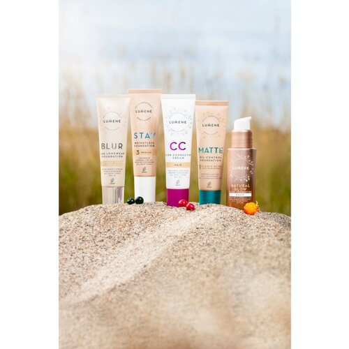 Lumene Natural Glow posvetlitveni tekoči puder za naraven videz SPF 20 odtenek Tan 30 ml Cene